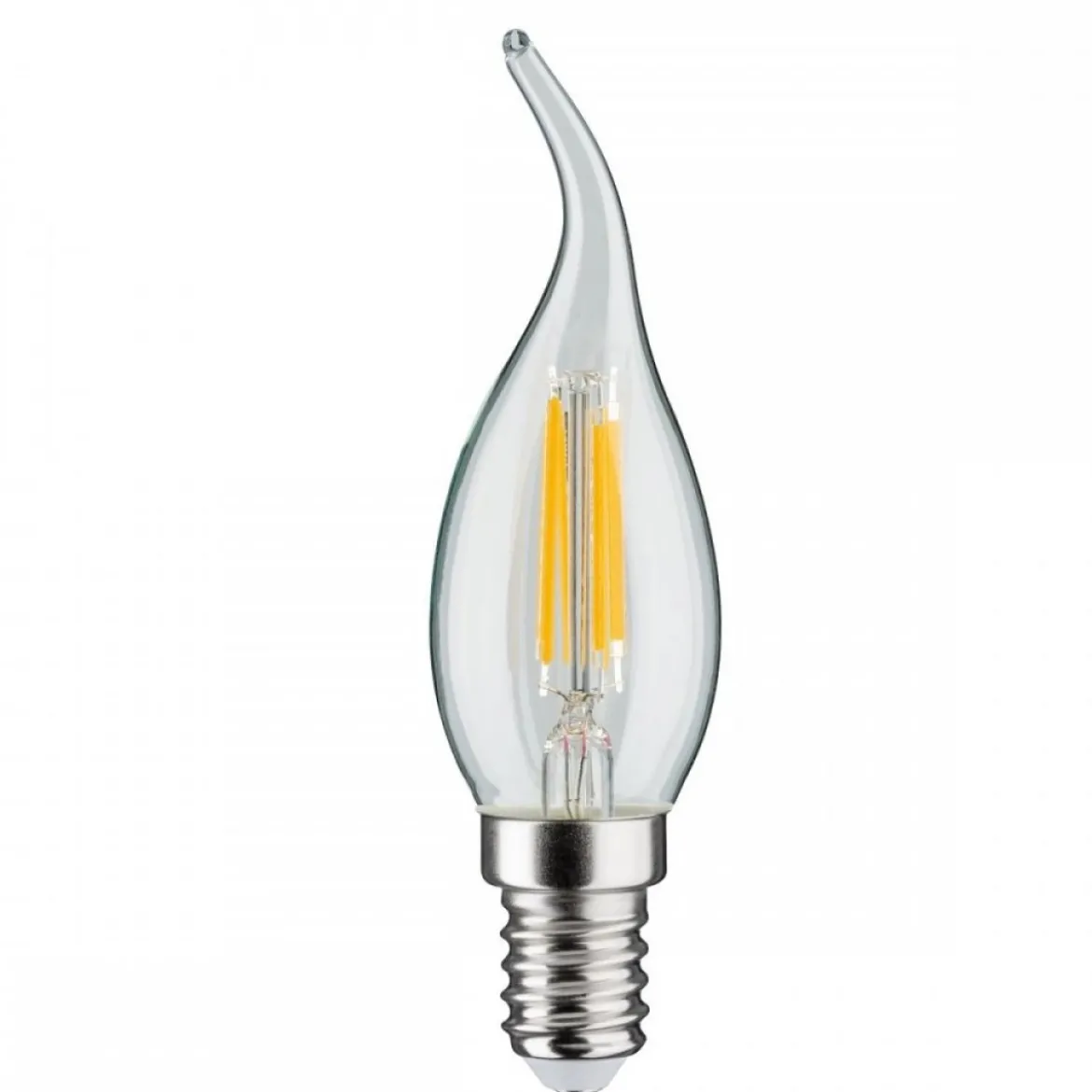 Paulmann No. 28687 LED Kerze 4,8 Watt E14 Klar 2700 K dimmbar
