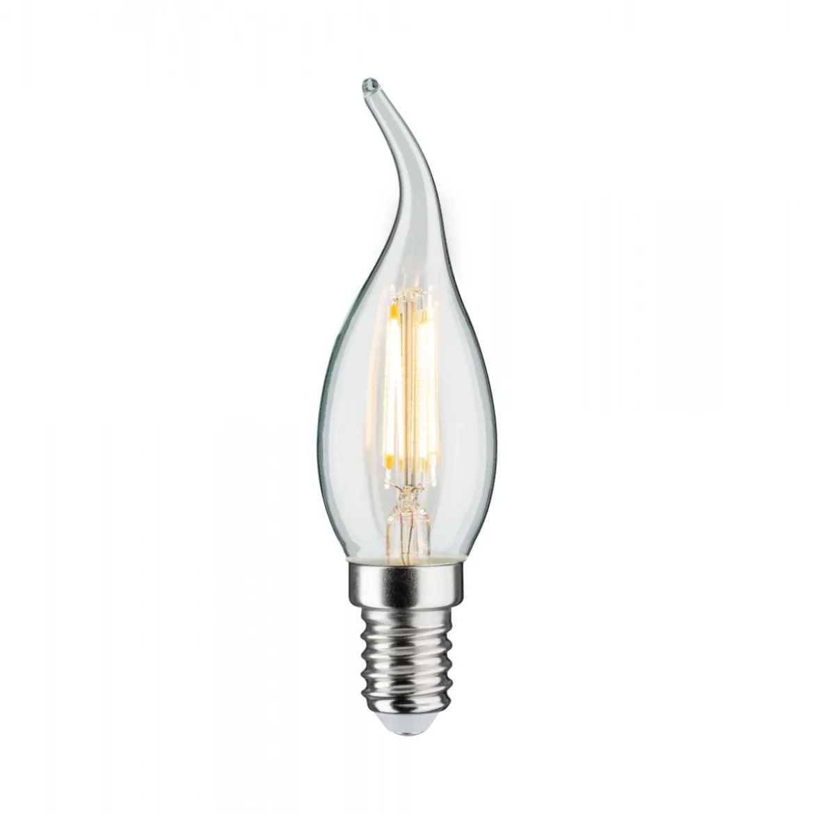 Paulmann No. 28687 LED Kerze 4,8 Watt E14 Klar 2700 K dimmbar