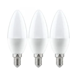 Paulmann No. 28538 LED Kerze 5,5 Watt E14 Opal 3er-Set