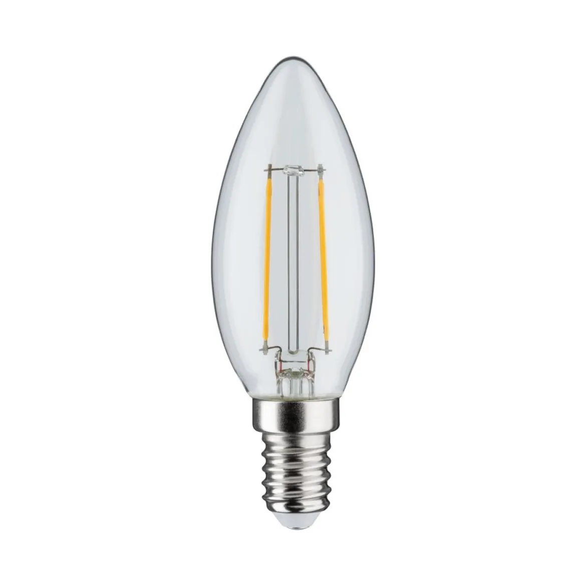 Paulmann No. 28572 LED Kerze 2,7W E14 Klar 230 V Warmweiß 3-Stufen dimmbar
