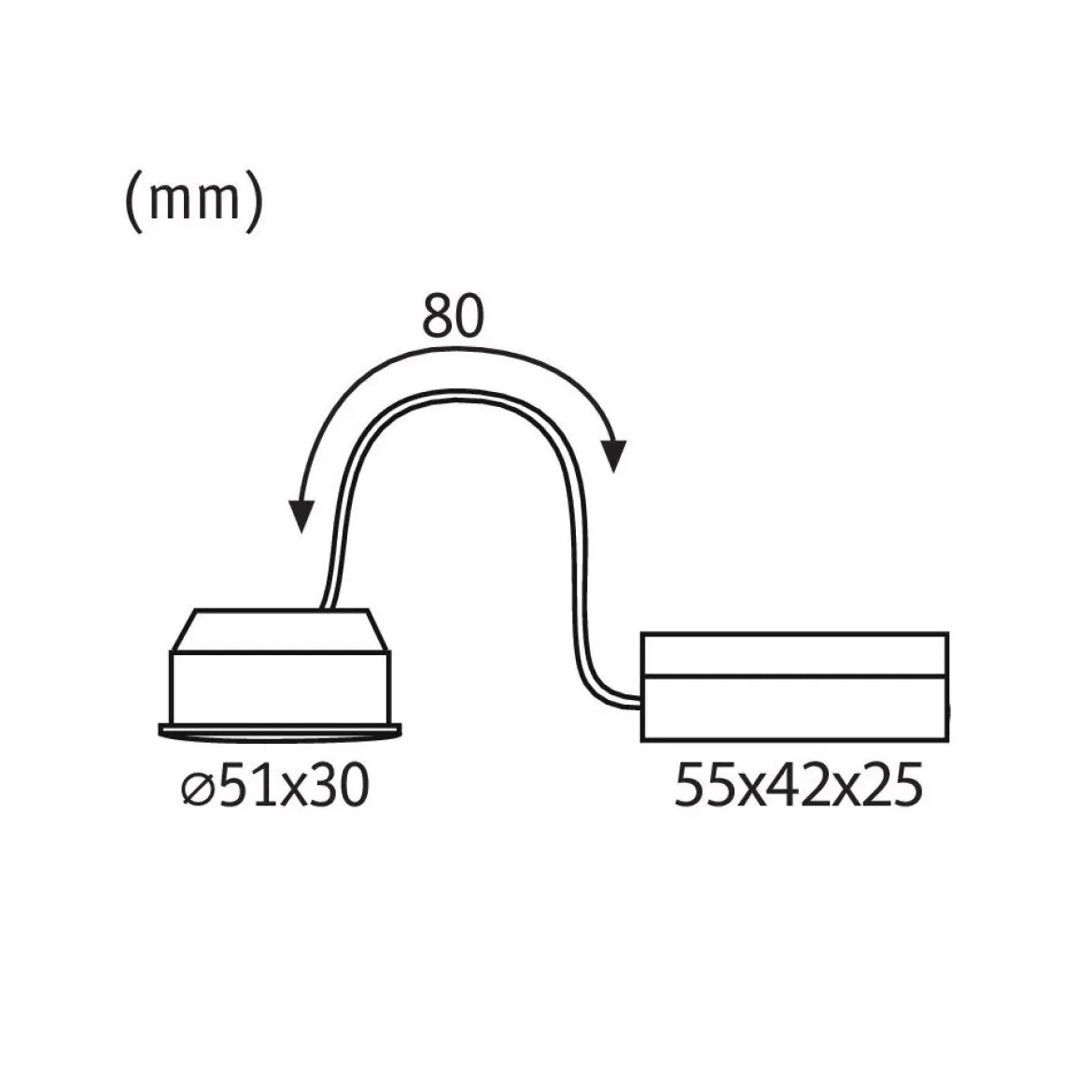 Paulmann No. 93070 LED Modul Nova Coin 6W 2700K Satin 3-Step-Dim