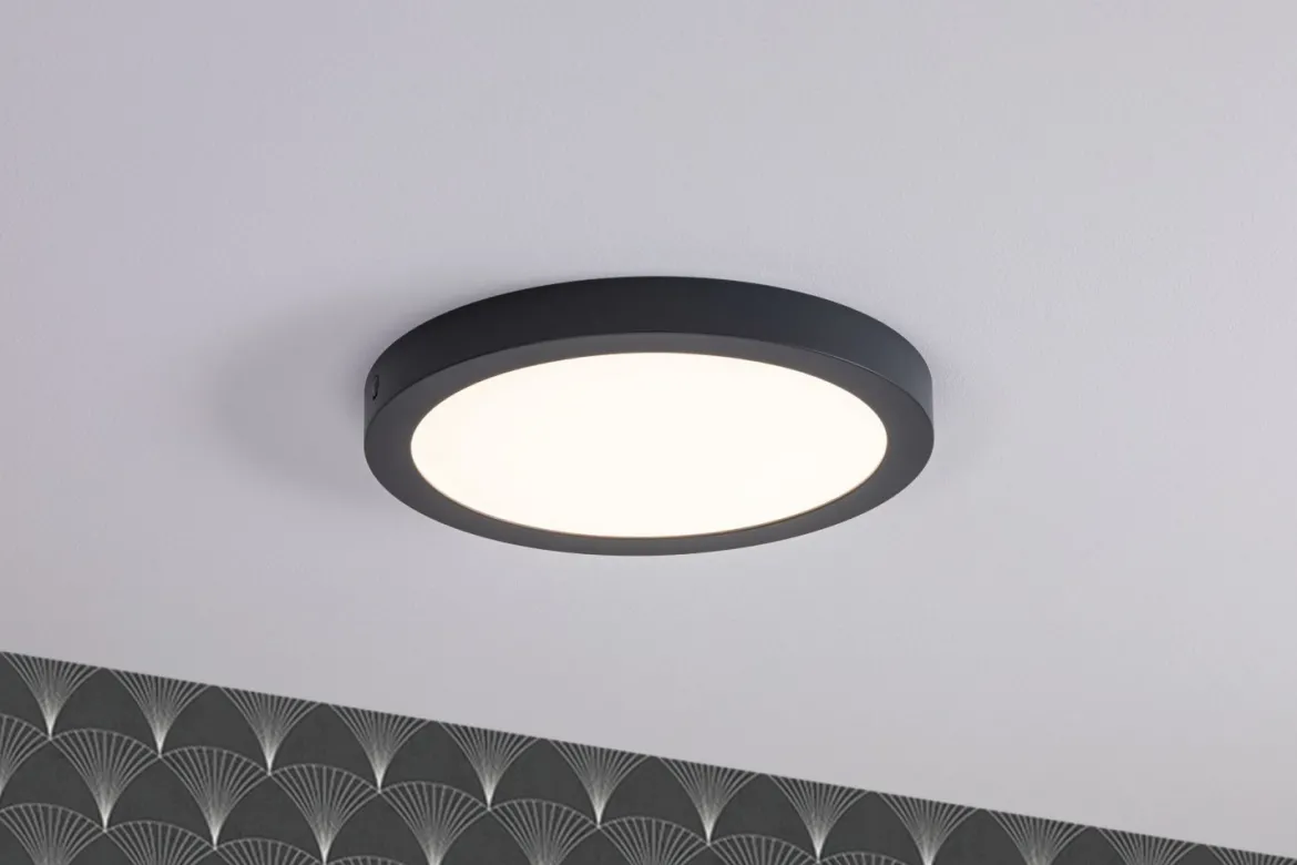 Paulmann No. 70988 LED Panel Abia rund 300mm 22W 2700K Dunkelgrau