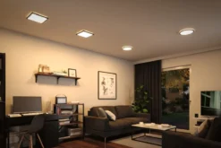 Paulmann No. 71001 LED Panel Atria Shine 293x293mm 3000K 16W Schwarz