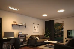 Paulmann No. 70999 LED Panel Atria Shine 420mm 3000K 22W Schwarz dimmbar