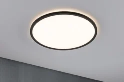 Paulmann No. 70999 LED Panel Atria Shine 420mm 3000K 22W Schwarz dimmbar