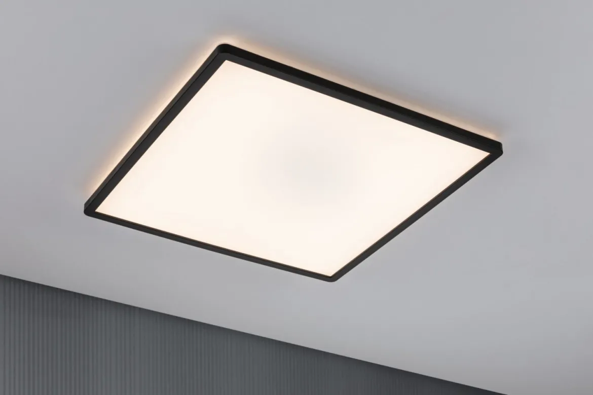 Paulmann No. 71002 LED Panel Atria Shine 420x420mm 3000K 22W Schwarz dimmbar