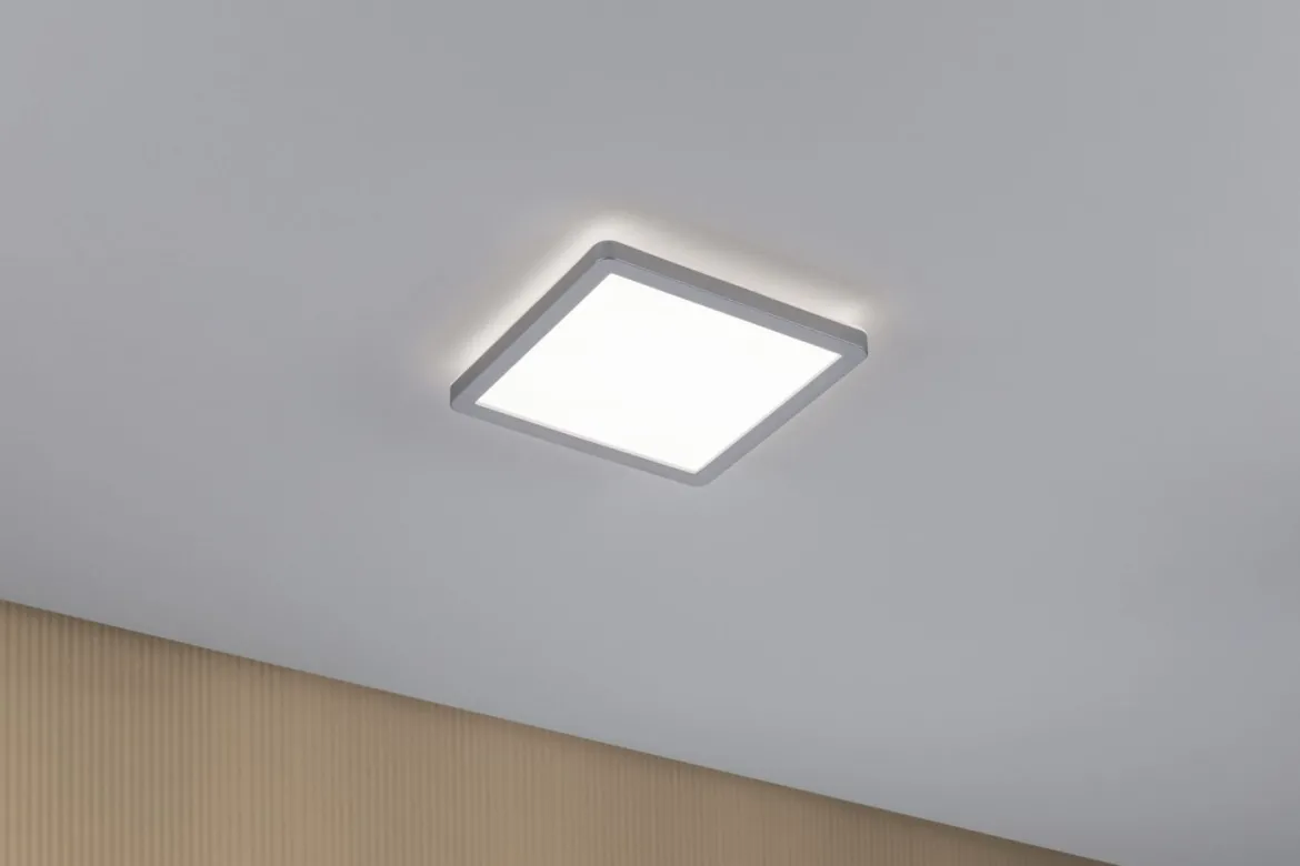 Paulmann No. 71007 LED Panel Atria Shine 190x190mm 4000K 11,2W Chrom matt