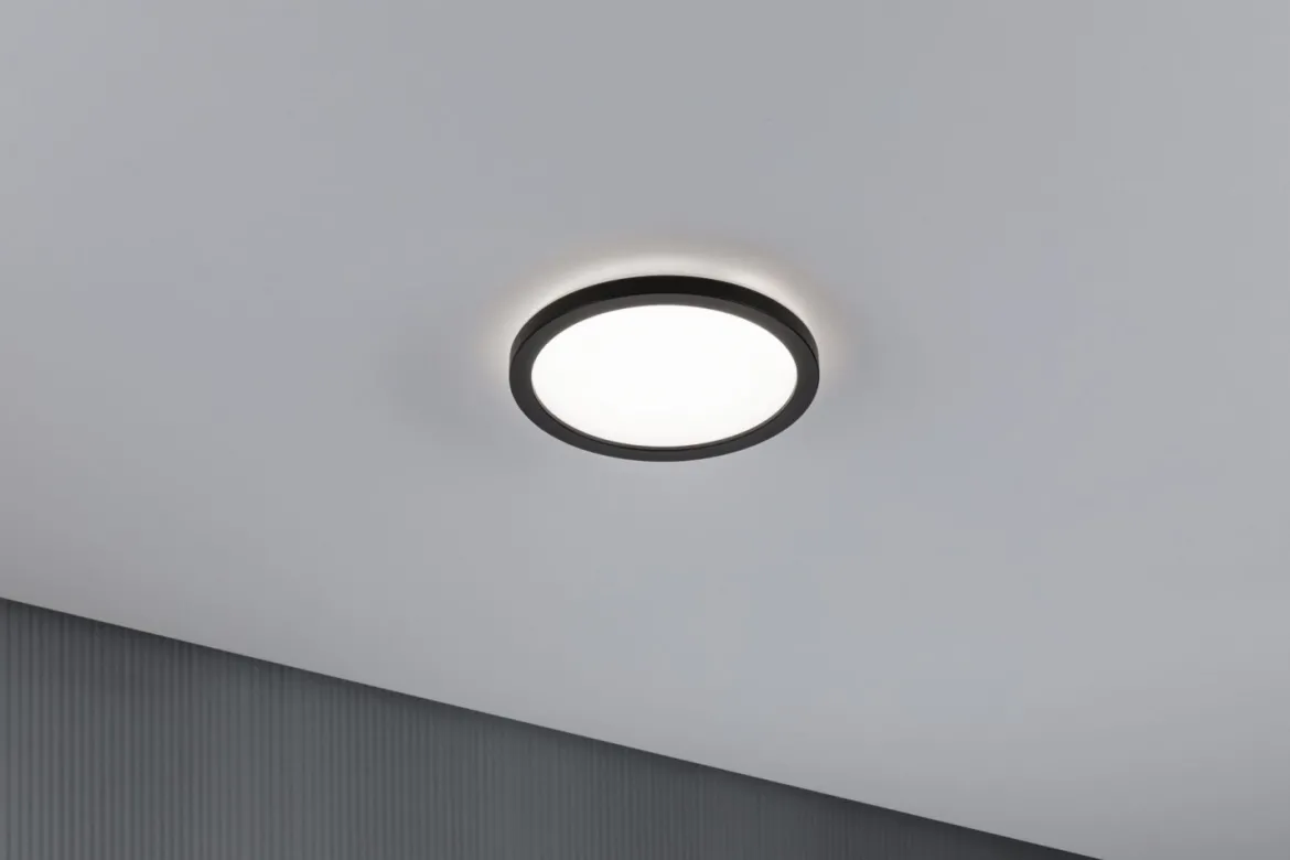 Paulmann No. 71011 LED Panel Atria Shine 190mm 4000K 11,2W Schwarz