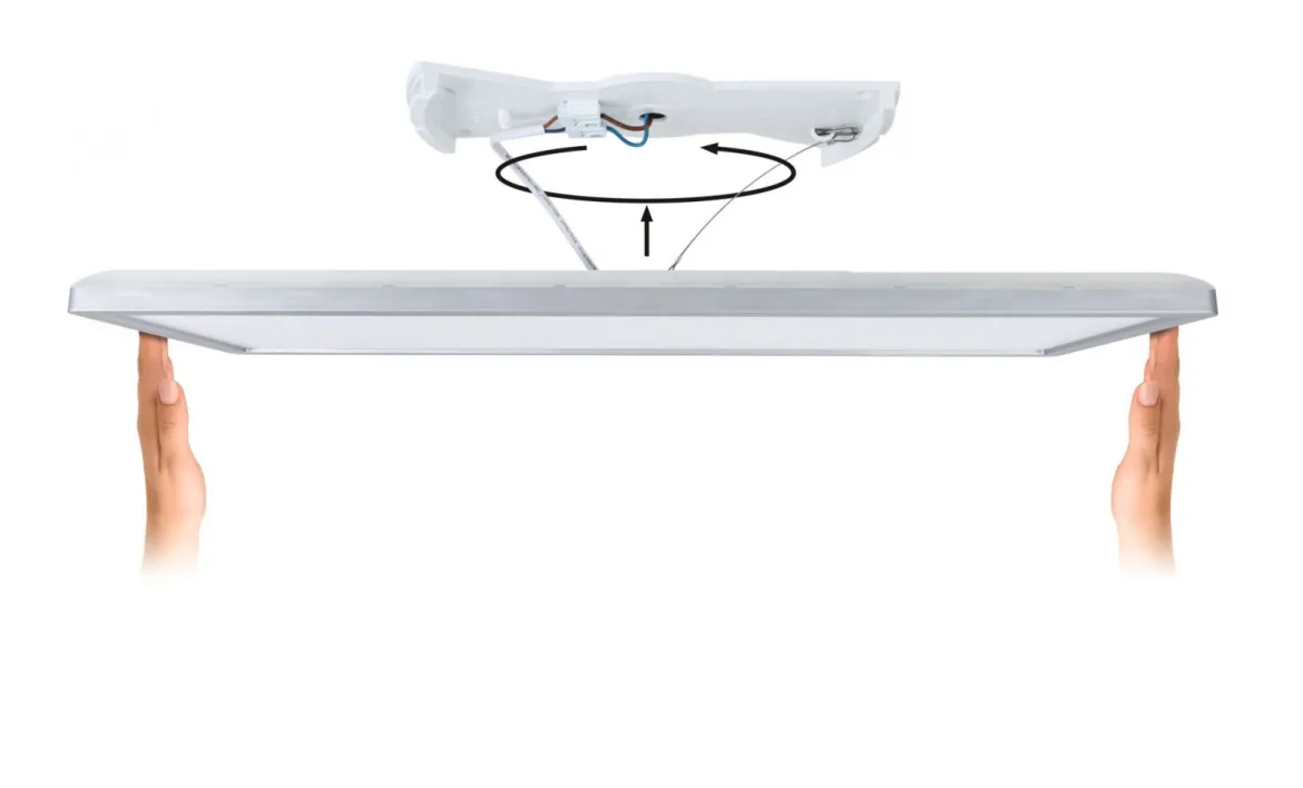 Paulmann No. 71010 LED Panel Atria Shine 580x200mm 4000K 22W Chrom matt dimmbar