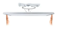 Paulmann No. 71003 LED Panel Atria Shine 580x200mm 3000K 22W Schwarz dimmbar