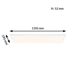 Paulmann No. 79810 LED Panel SmartHome Zigbee Amaris 1195x295mm 35W RGBW weiß