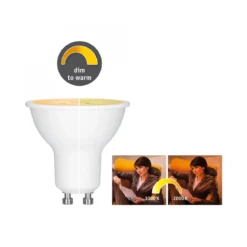 Paulmann No. 28735 LED Reflektorlampe 6 Watt GU10 1800-3000K dim to warm