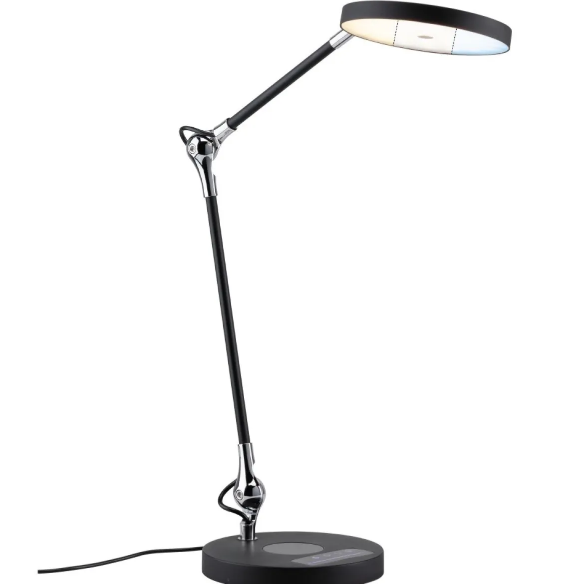Paulmann No. 78910 LED Schreibtischleuchte Numis 5W Qi Ladefunktion Tunable White