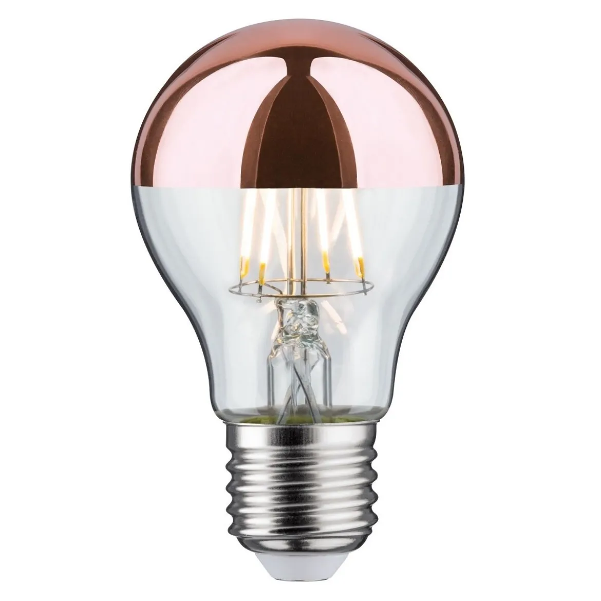 Paulmann No. 28671 LED Standardform 6,5W E27 Kopfspiegel Kupfer Warmweiß