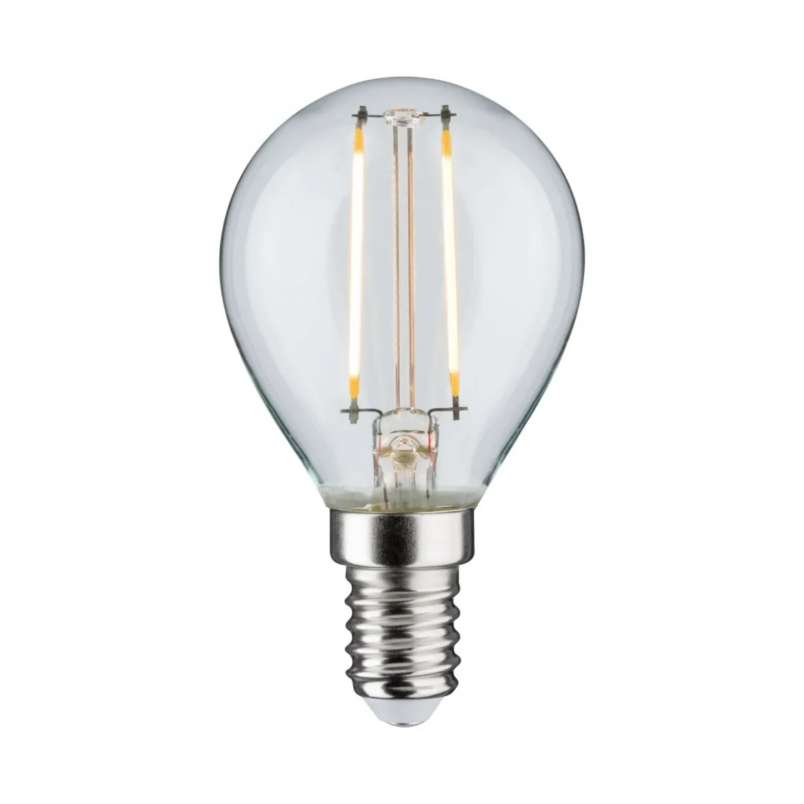 Paulmann No. 28573 LED Tropfen 2,7 Watt E14 Klar 230 V Warmweiß 3-Stufen dimmbar