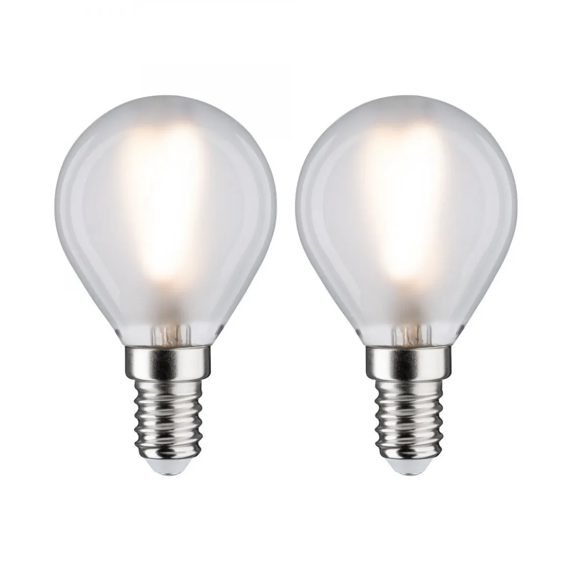 Paulmann No. 28638 LED Tropfen 3 Watt E14 Matt 2700 K 2er Set