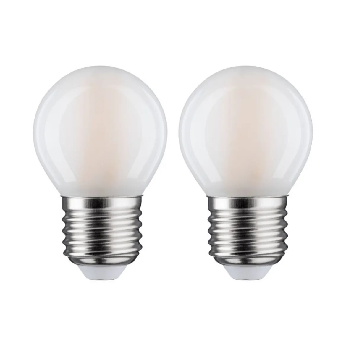 Paulmann No. 28639 LED Tropfen 5 Watt E27 Warmweiß Matt 2er Set
