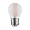 Paulmann No. 28657 LED Tropfen 6,5 Watt E27 Warmweiß matt dimmbar