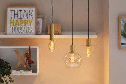 Paulmann No. 28828 LED Vintage-Birne B75 Inner Glow E27 Gold Ringmuster dimmbar