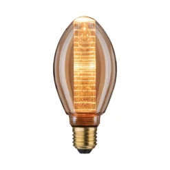Paulmann No. 28828 LED Vintage-Birne B75 Inner Glow E27 Gold Ringmuster dimmbar