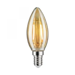 Paulmann No. 28524 LED Vintage Kerze, 2W E14 Goldlicht