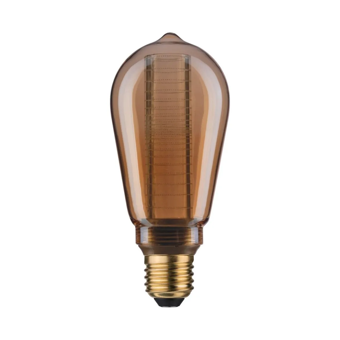 Paulmann No. 28599 LED Vintage Kolben ST64 4 Watt E27 Gold Ringmuster