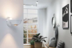 Paulmann No. 70946 LED Wandleuchte Sabik Weiß matt, dimmbar IP44