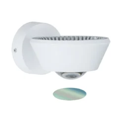 Paulmann No. 70946 LED Wandleuchte Sabik Weiß matt, dimmbar IP44