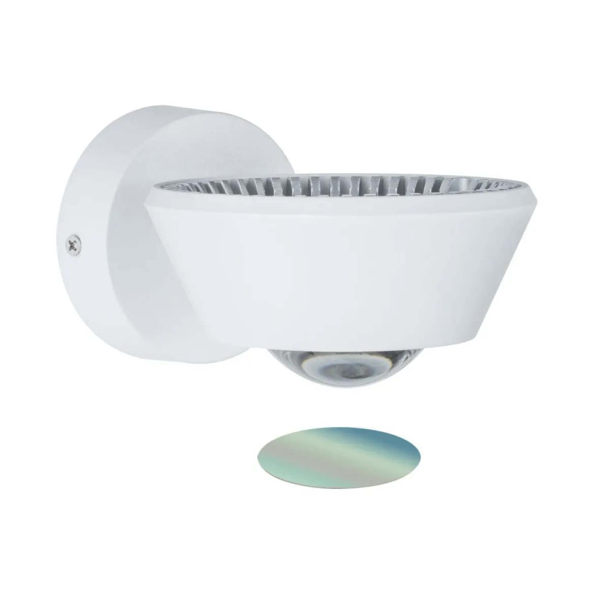Paulmann No. 70946 LED Wandleuchte Sabik Weiß matt, dimmbar IP44