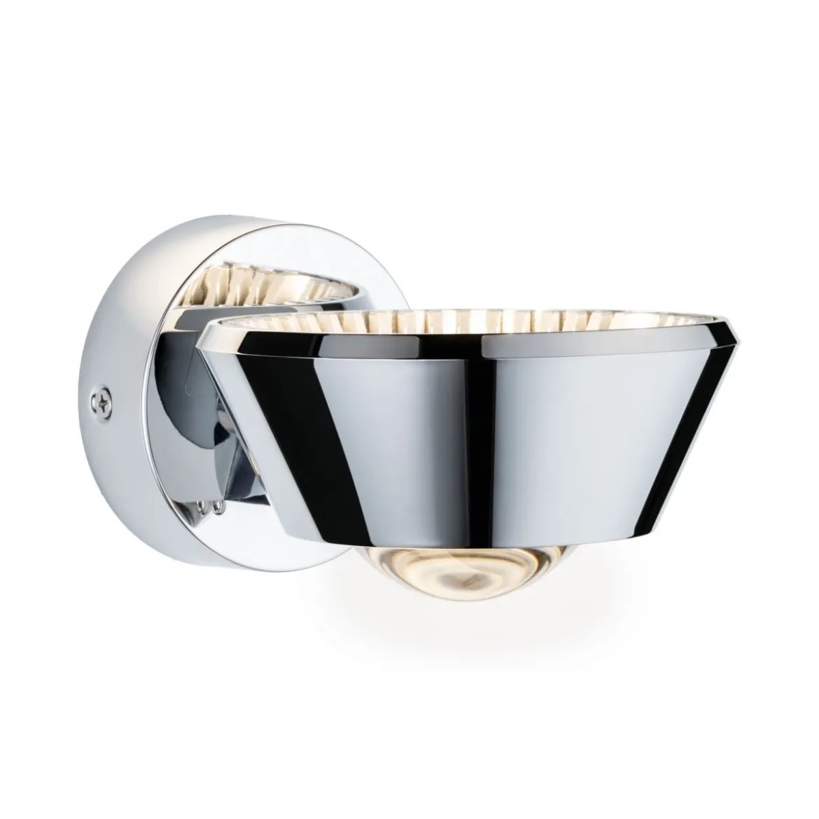 Paulmann No. 70947 LED Wandleuchte Sabik chrom dimmbar IP44