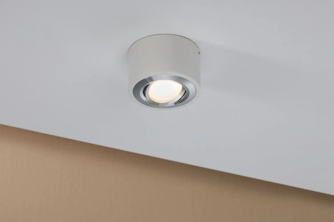 Paulmann No. 79708 LED Wand- und Deckenleuchte Argun Alu gebürstet