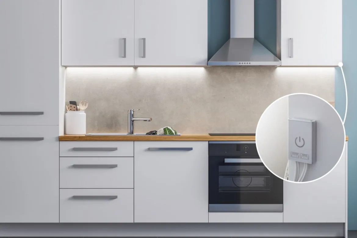 Paulmann No. 79838 MaxLED 500 Comfort Set Kitchen 3x60cm Warmweiß Touch Sensor