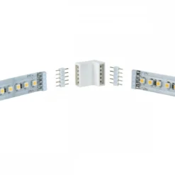 Paulmann No. 70615 MaxLED Eckverbinder Weiß 4er-Pack inkl. 8 Steckverbinder