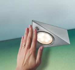 Paulmann No. 93572 Möbel Aufbauleuchte LED mit Näherungssensor 3er-Set inkl. LED-Modul 3x2,8W