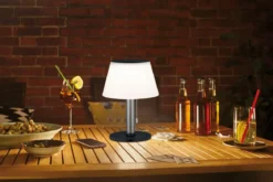 Paulmann No. 94309 Outdoor Solar Tischleuchte Lillesol IP44 3000K dimmbar