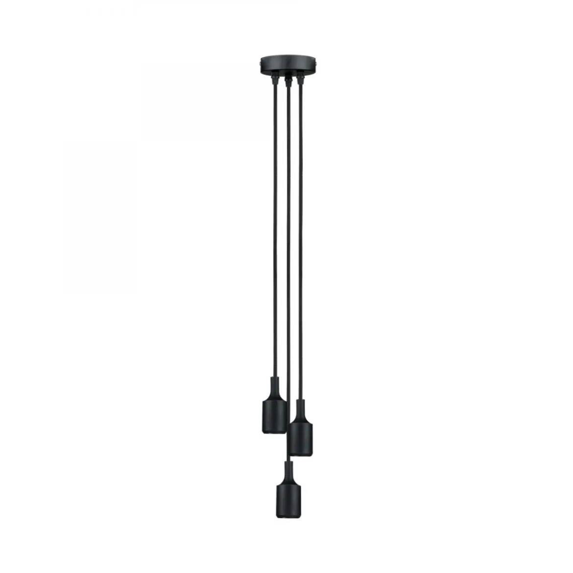 Paulmann No. 50382 Pendelleuchte Neordic Ketil 3-flammig 3x20W E27 schwarz