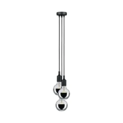 Paulmann No. 50382 Pendelleuchte Neordic Ketil 3-flammig 3x20W E27 schwarz