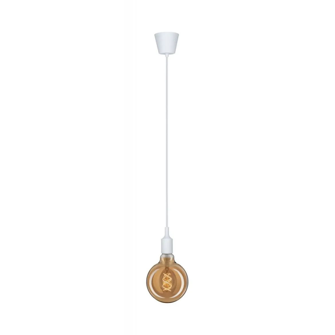 Paulmann No. 50383 Pendelleuchte Neordic Ketil 1-flammig 1x20W E27 weiß