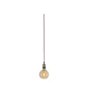 Paulmann No. 79770 Pendelleuchte Neordic Eldar inkl. Eurostecker E27 max.20W Rot Brüniert