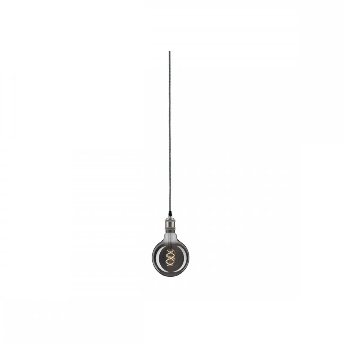 Paulmann No. 79771 Pendelleuchte Neordic Eldar inkl. Eurostecker E27 max.20W Grau Nickel