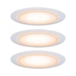 Paulmann No. 99942 Premium Einbauleuchten-Set LED Suon Dim to warm 2000-2700K IP44