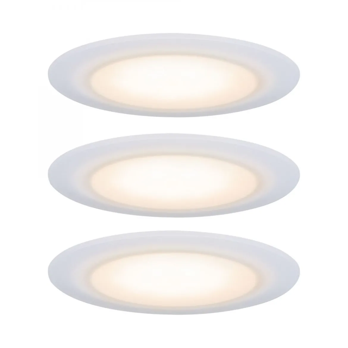 Paulmann No. 99942 Premium Einbauleuchten-Set LED Suon Dim to warm 2000-2700K IP44