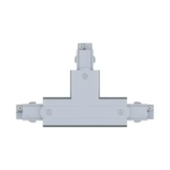 Paulmann No. 91376 ProRail3 3-Phasen Schienensystem Verbinder T-Stück Links Silber