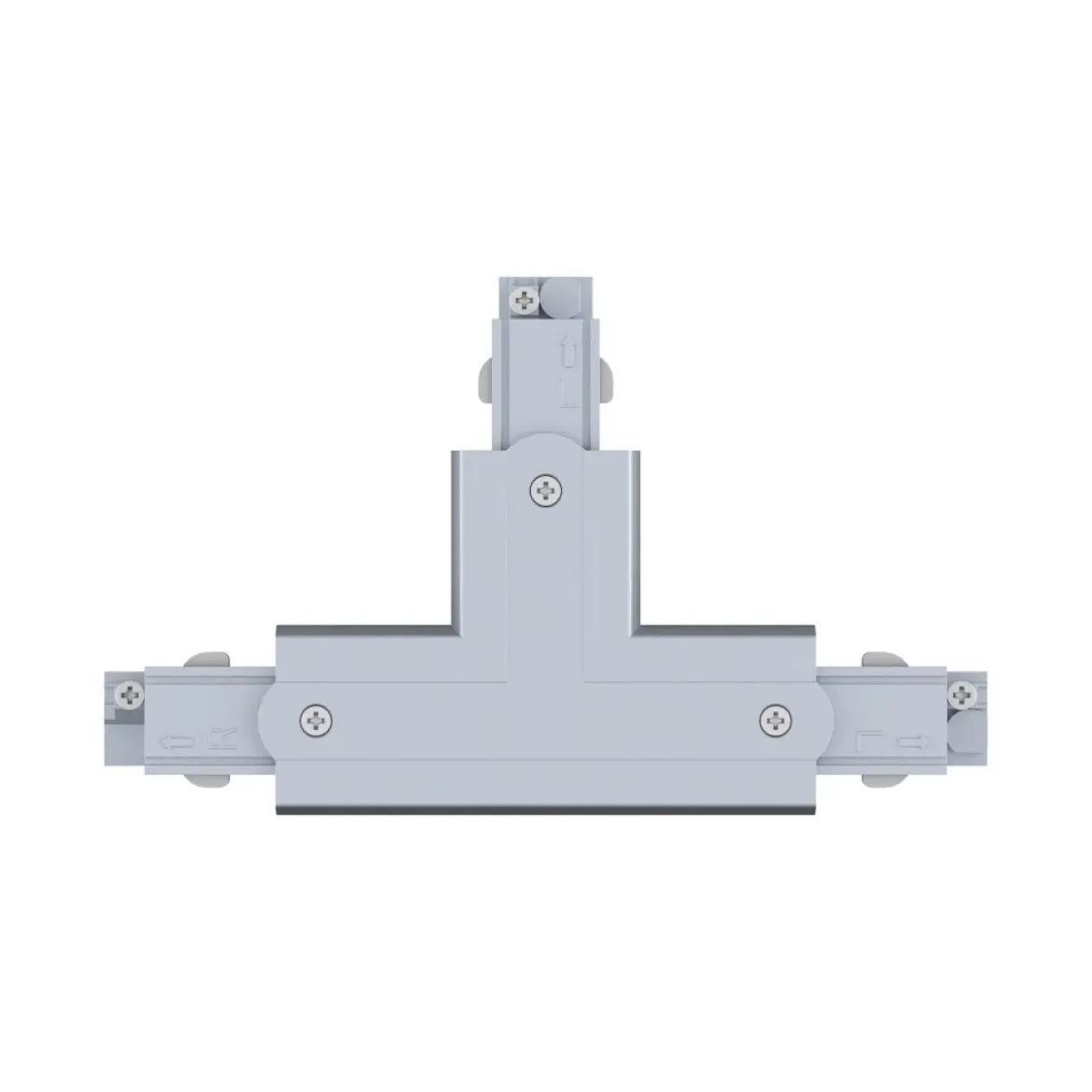 Paulmann No. 91376 ProRail3 3-Phasen Schienensystem Verbinder T-Stück Links Silber