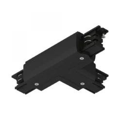 Paulmann No. 91380 ProRail3 3-Phasen Schienensystem Verbinder T-Stück Links Schwarz
