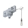 Paulmann No. 91385 ProRail3 3-Phasen Schienensystem Pendeladapter Universal Silber
