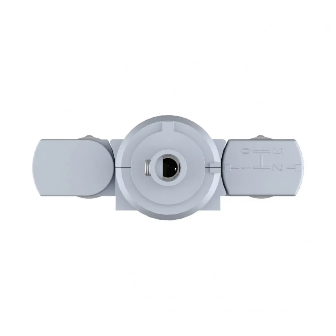 Paulmann No. 91385 ProRail3 3-Phasen Schienensystem Pendeladapter Universal Silber