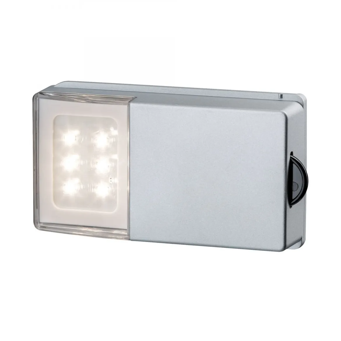 Paulmann No. 70498 Schrankleuchte SnapLED mit Gleitrolle Silber