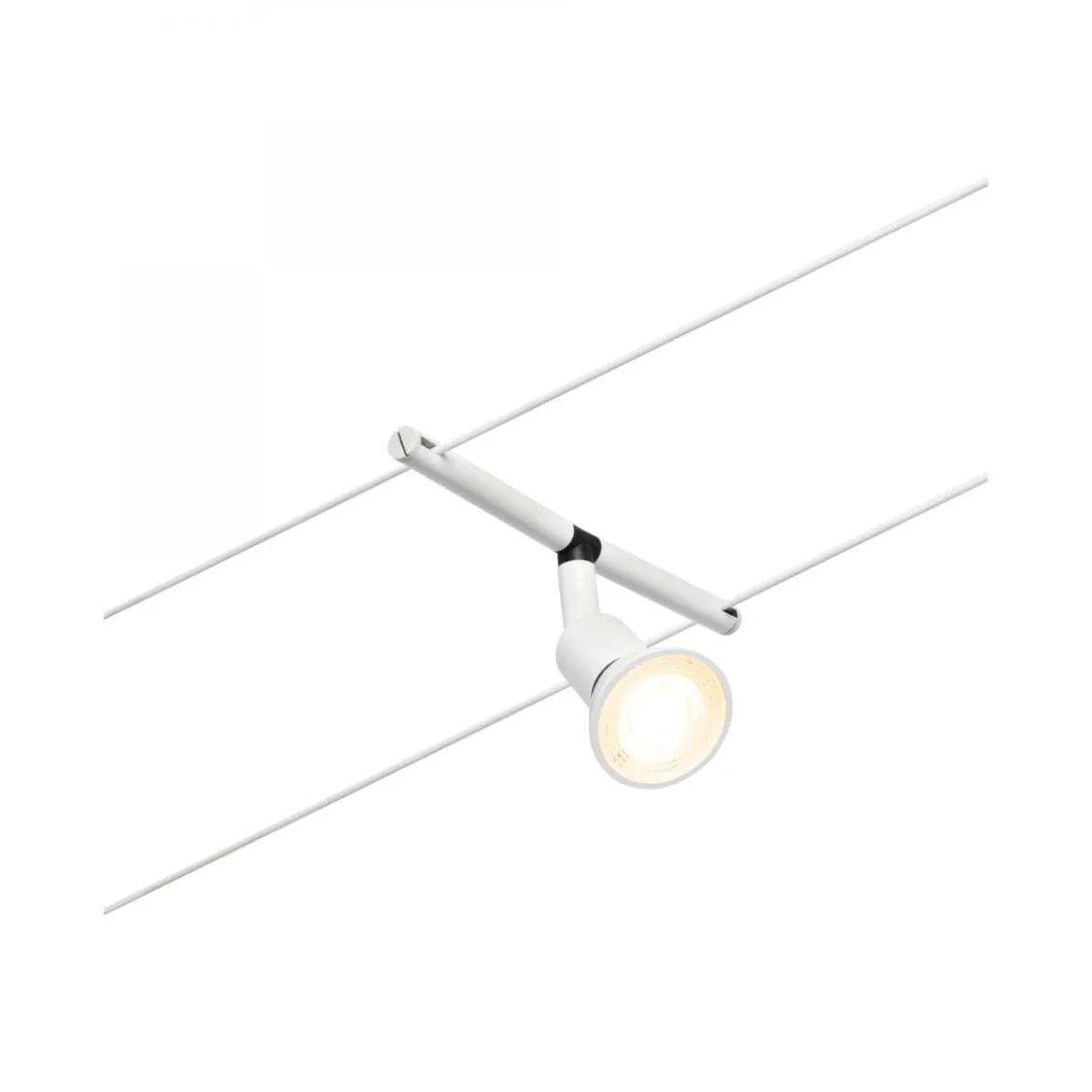 Paulmann No. 94445 Seilspot Salt Weiß ohne Leuchtmittel max. 10W GU5,3 DC 60VA