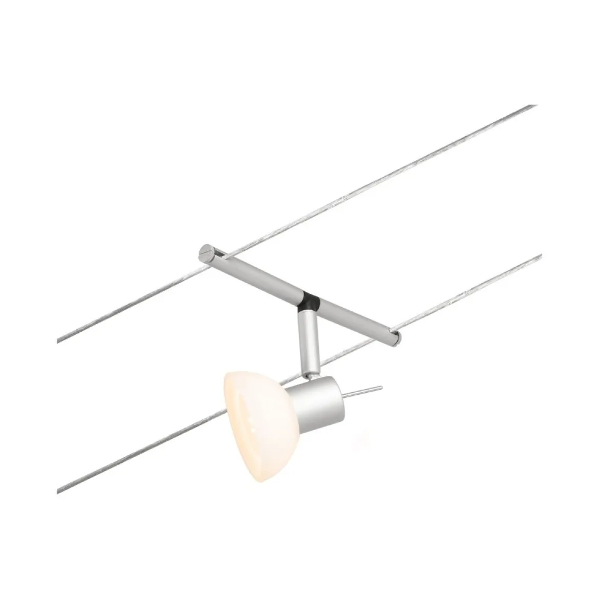 Paulmann No. 94449 Seilspot Sheela Chrom matt ohne Leuchtmittel max. 10W GU5,3 DC 60VA